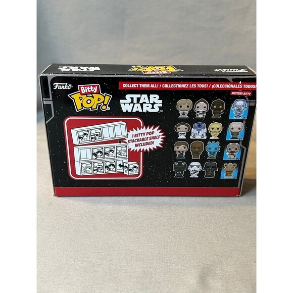 Star Wars Funko Pop Bitty Pop 4 Pack with Mystery Pop - Picture 2 of 3